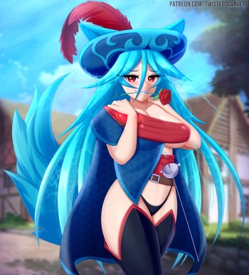 [TwistedScarlett60] L'ightning Orchid - Monster Girl 1,000 cover