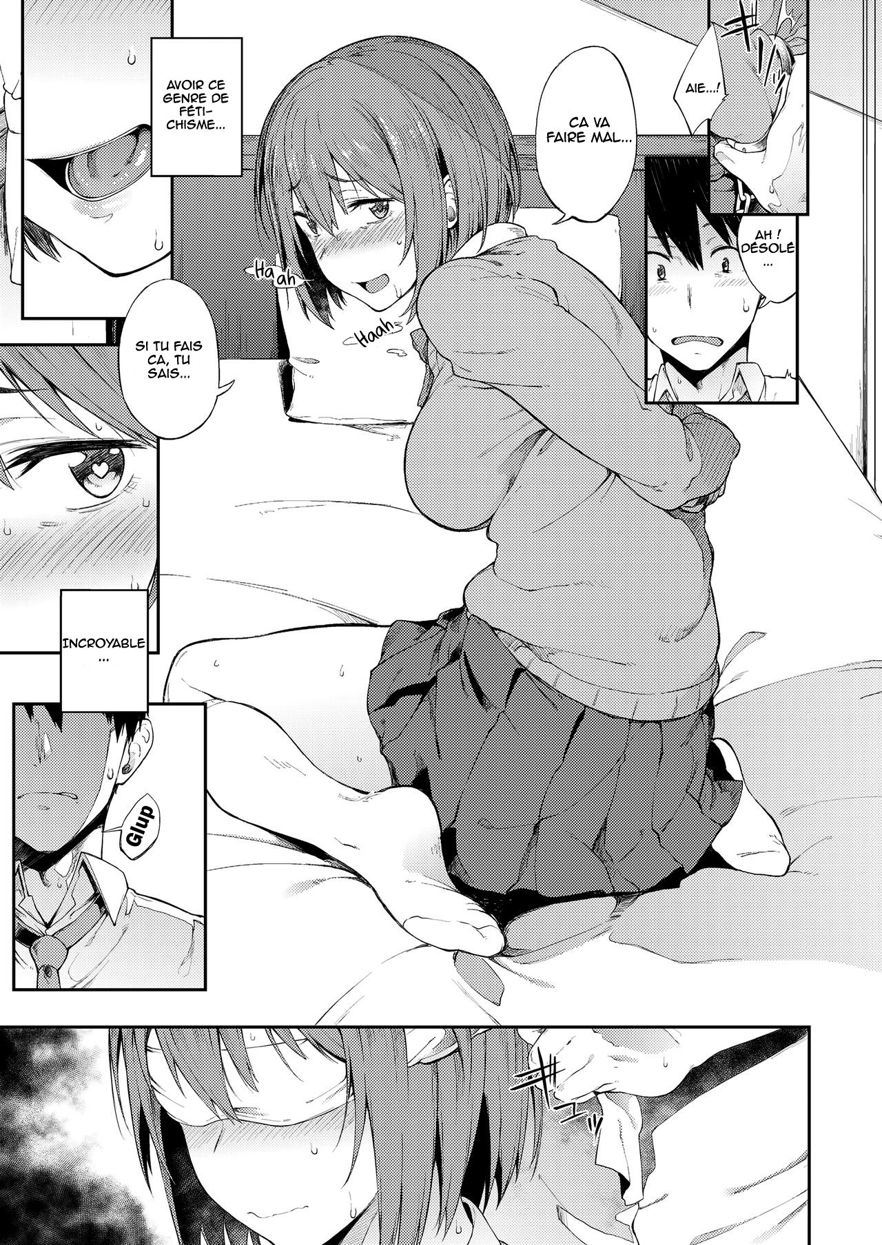 Zenryaku, Kanojo no Seiheki ga Nanameue deshita page 3 full