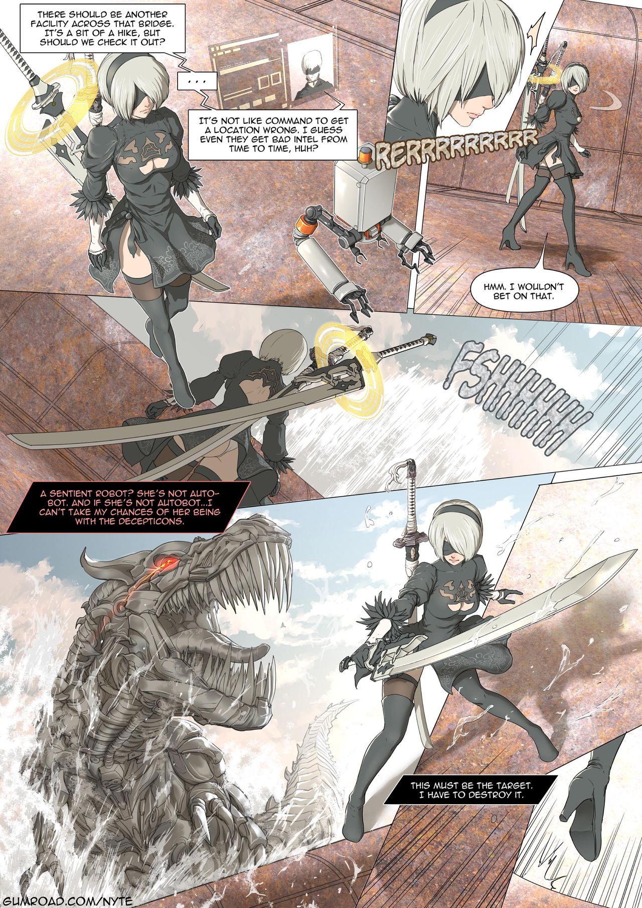 2B: The Hunt for Grimlock page 2 full