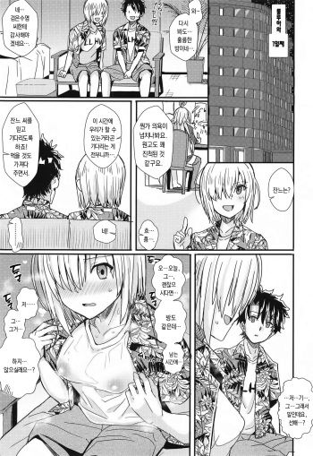 (C95) [Haru Koubou (Harukoubou Norimaki)] Dekitara Nanoka Nanaban (Fate/Grand Order) [Korean] [Incomplete] cover