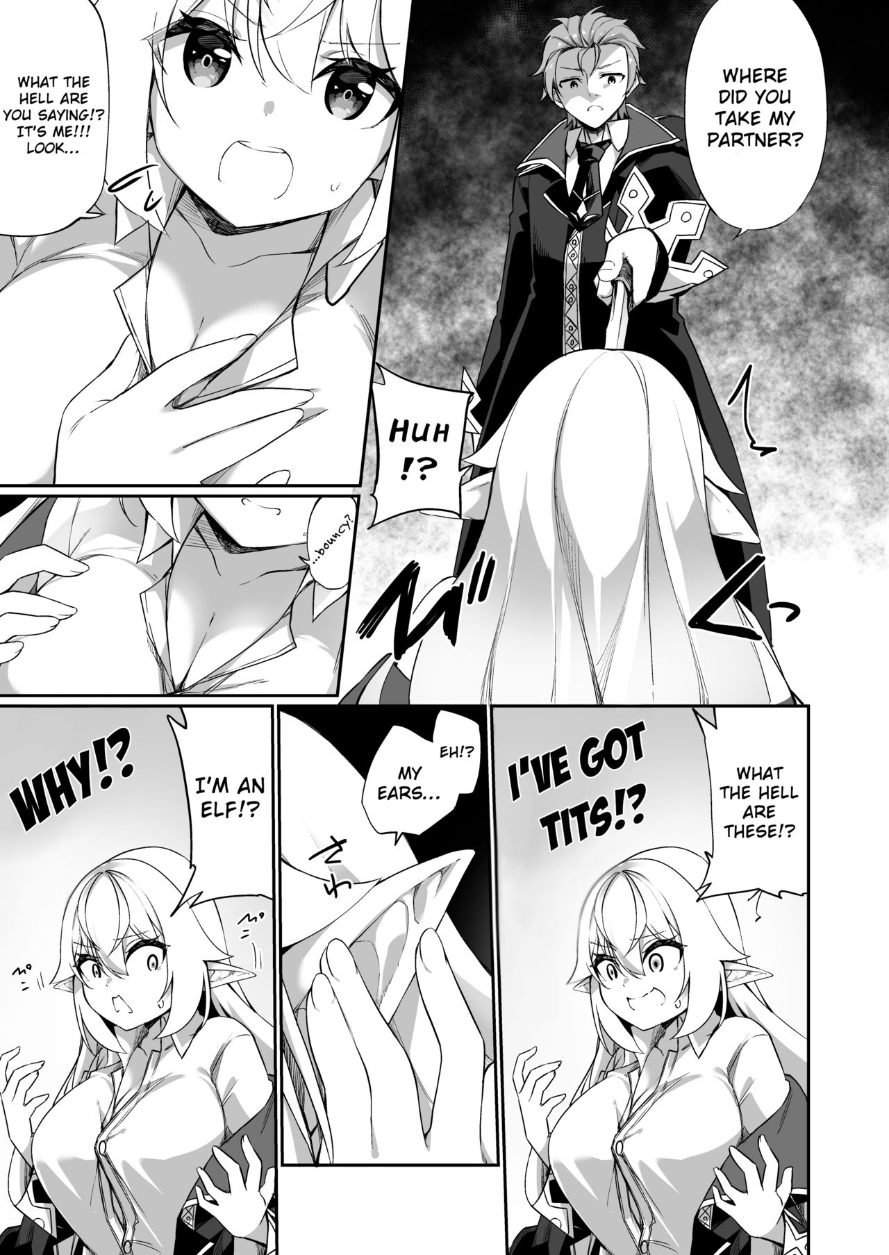 ♂ Boukensha-san ga ♀ Elf ni Sarete Shinyuu to Musubareru Hanashi - The Story of How An Adventurer ♂ Got Turned into An Elf ♀ and Married His Best Friend page 5 full