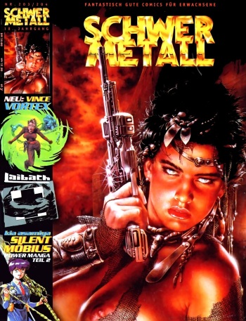Schwermetall #203-204 [German] cover
