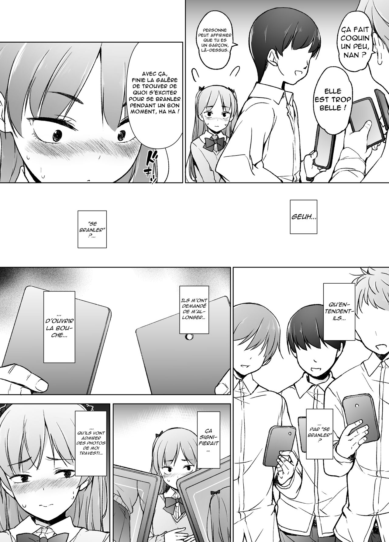 Danshikou no Kawaii Ko ga Josou Shita Hanashi page 12 full
