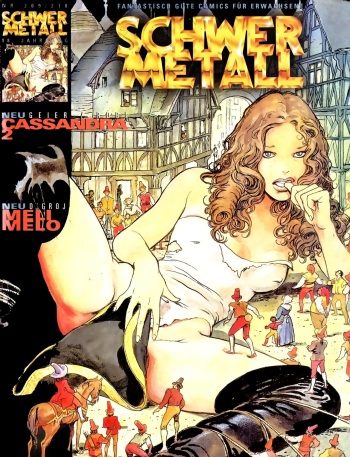 Schwermetall #209-210 [German] cover