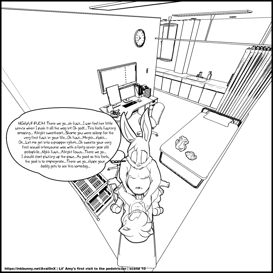 Lil' Amy's first visit to the Pedotrician page 11 full