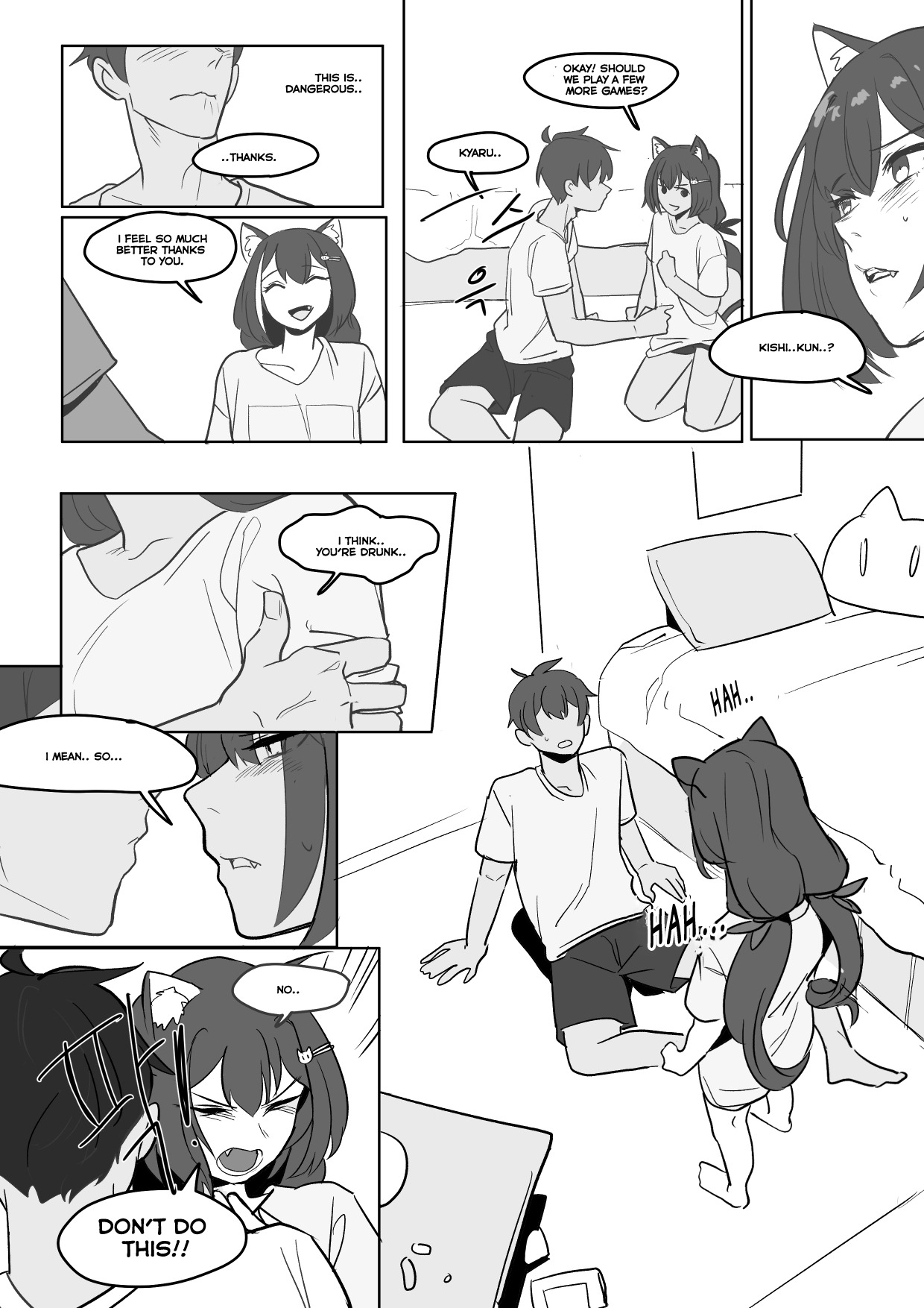 The cat of the rumor page 12 full