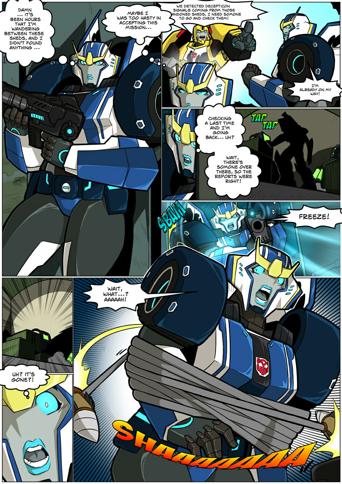 Strongarm Captured page 1 full