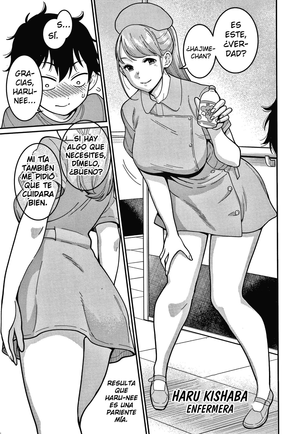 OneShota Byoutou 24-ji Harem Nyuuin Seikatsu | Hospitalización Harem con Cuidados One-Shota 24-7 page 10 full