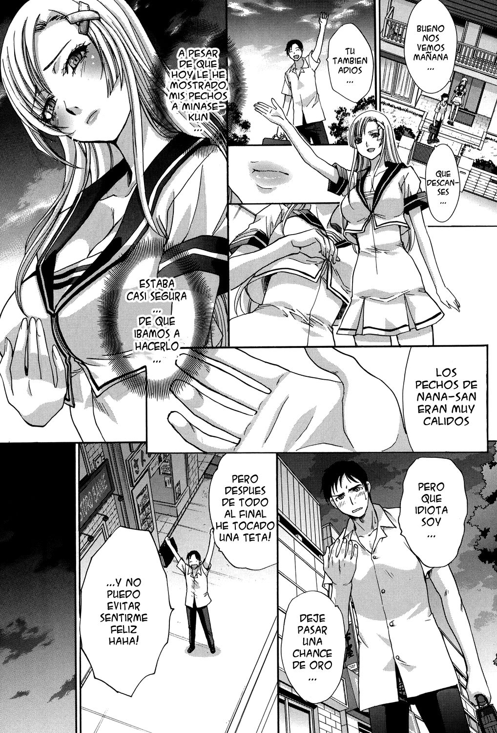 Houkago no Kanojo wa Neburarete Naku. | Despues de la escuela mi novia hace sonidos obscenos Ch. 1-4 page 10 full