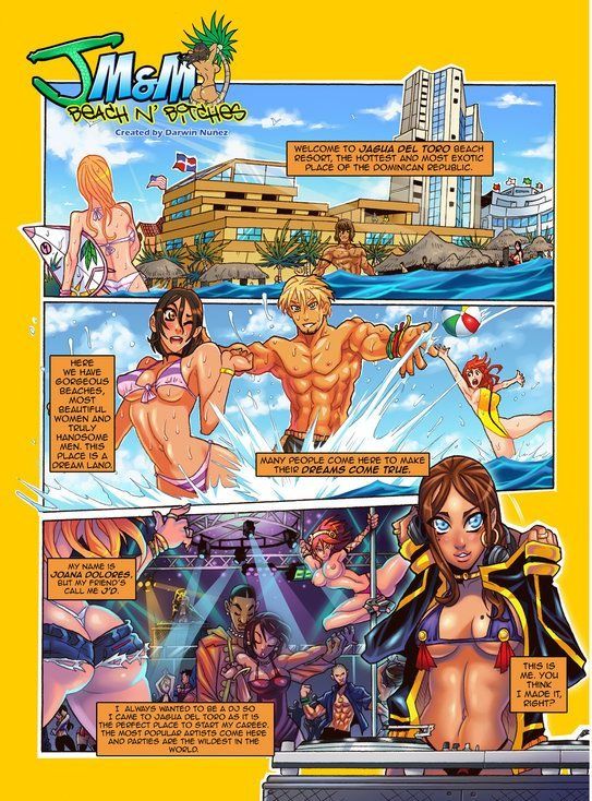 J'M&M Beach n' Bitches  - 1 - english page 1 full