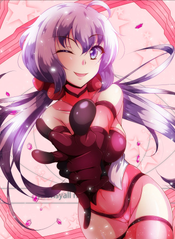 [Konekotei (Aimo)] Ki ga Tsuyoi Onee-chan wa Oppai ga Ookii (Senki Zesshou Symphogear) [Digital] cover