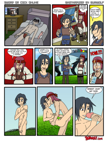 [bumwolf] Sword or Cock Online (Sword Art Online) cover