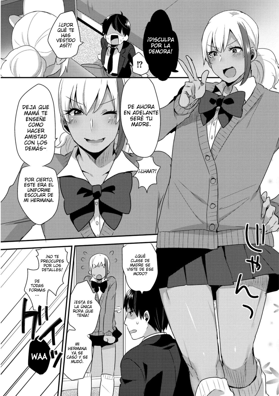 Josou Kurogal Mama Danshi page 11 full