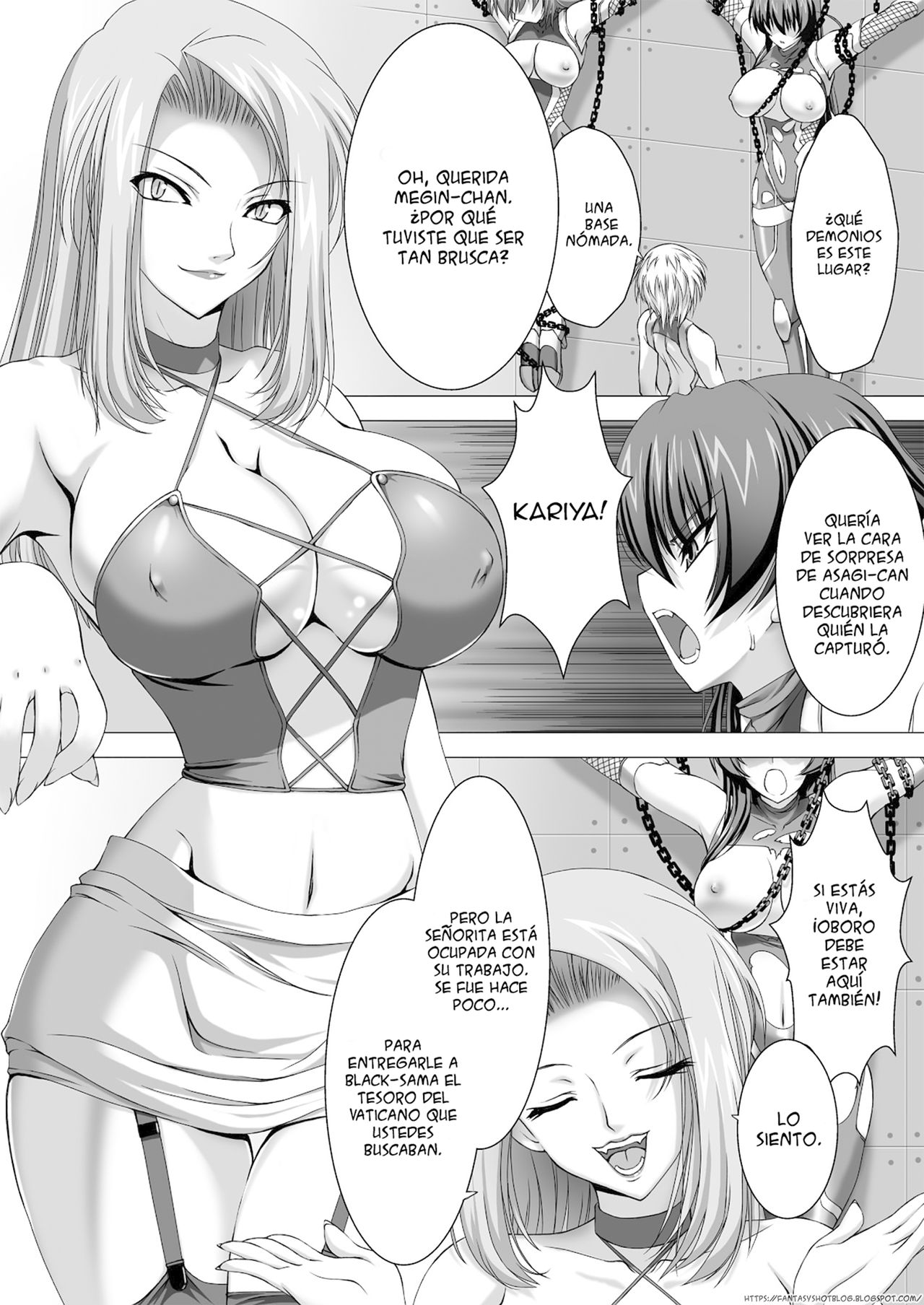 Taimanin Asagi Chigyaku no Ankoku Yuugi page 7 full