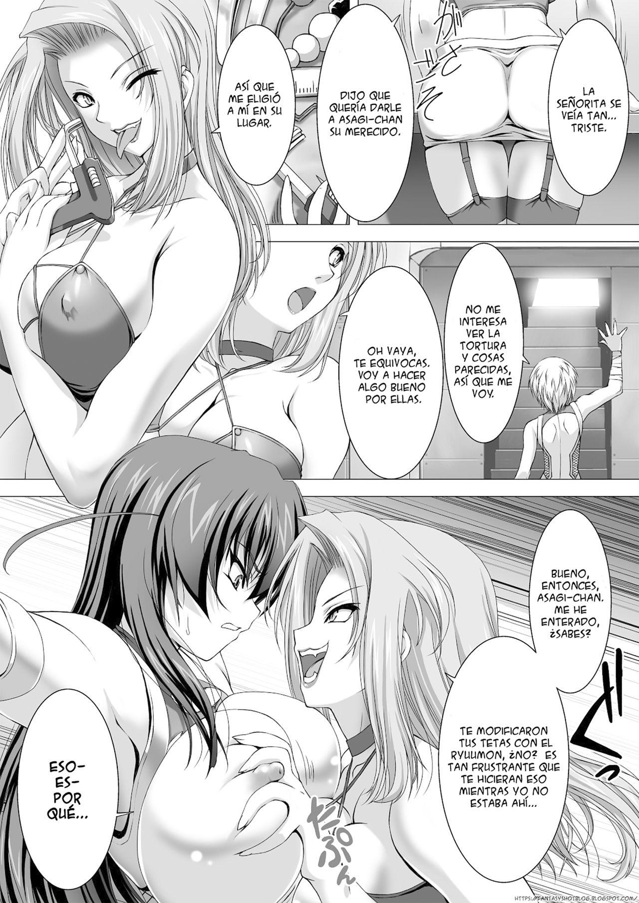 Taimanin Asagi Chigyaku no Ankoku Yuugi page 8 full