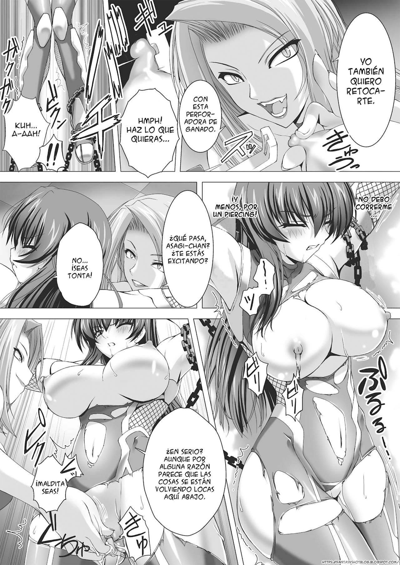 Taimanin Asagi Chigyaku no Ankoku Yuugi page 9 full
