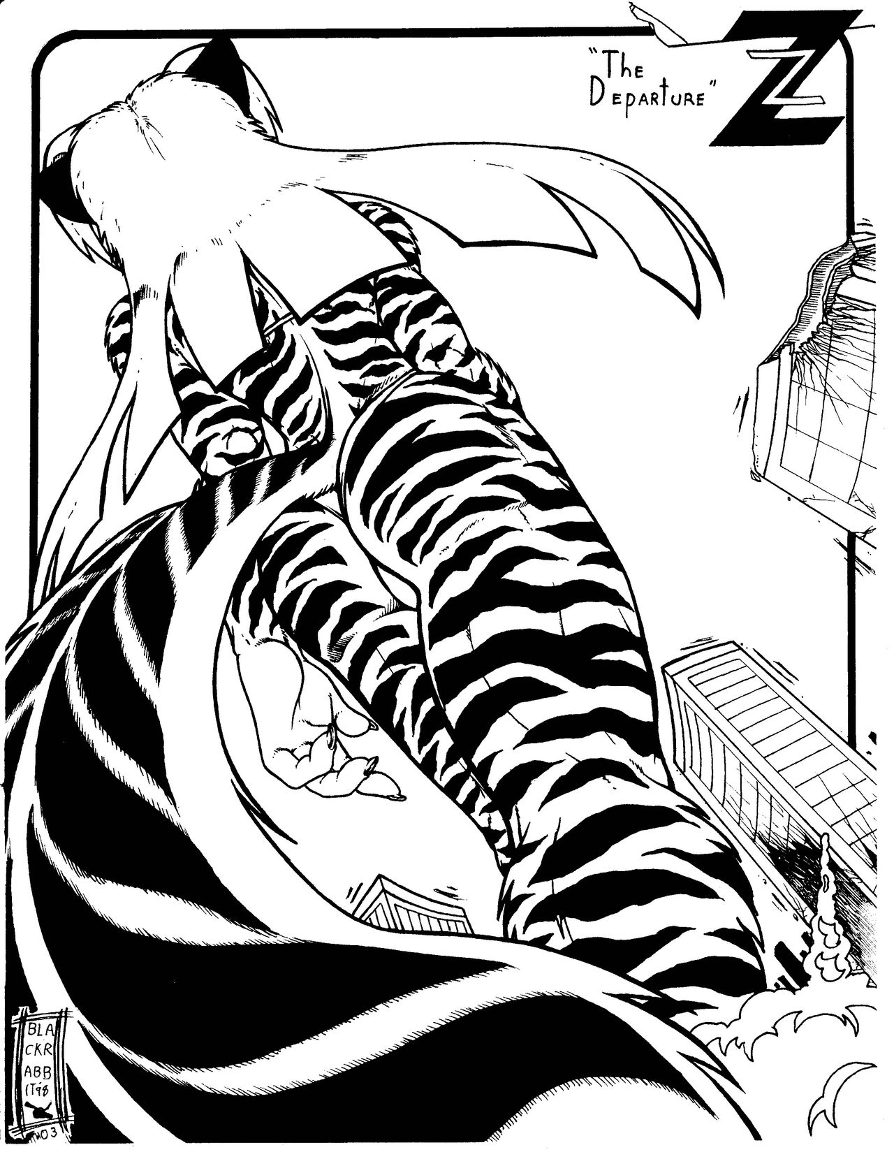 Zig Zag: Black and White and Black by Max Blackrabbit page 11 full
