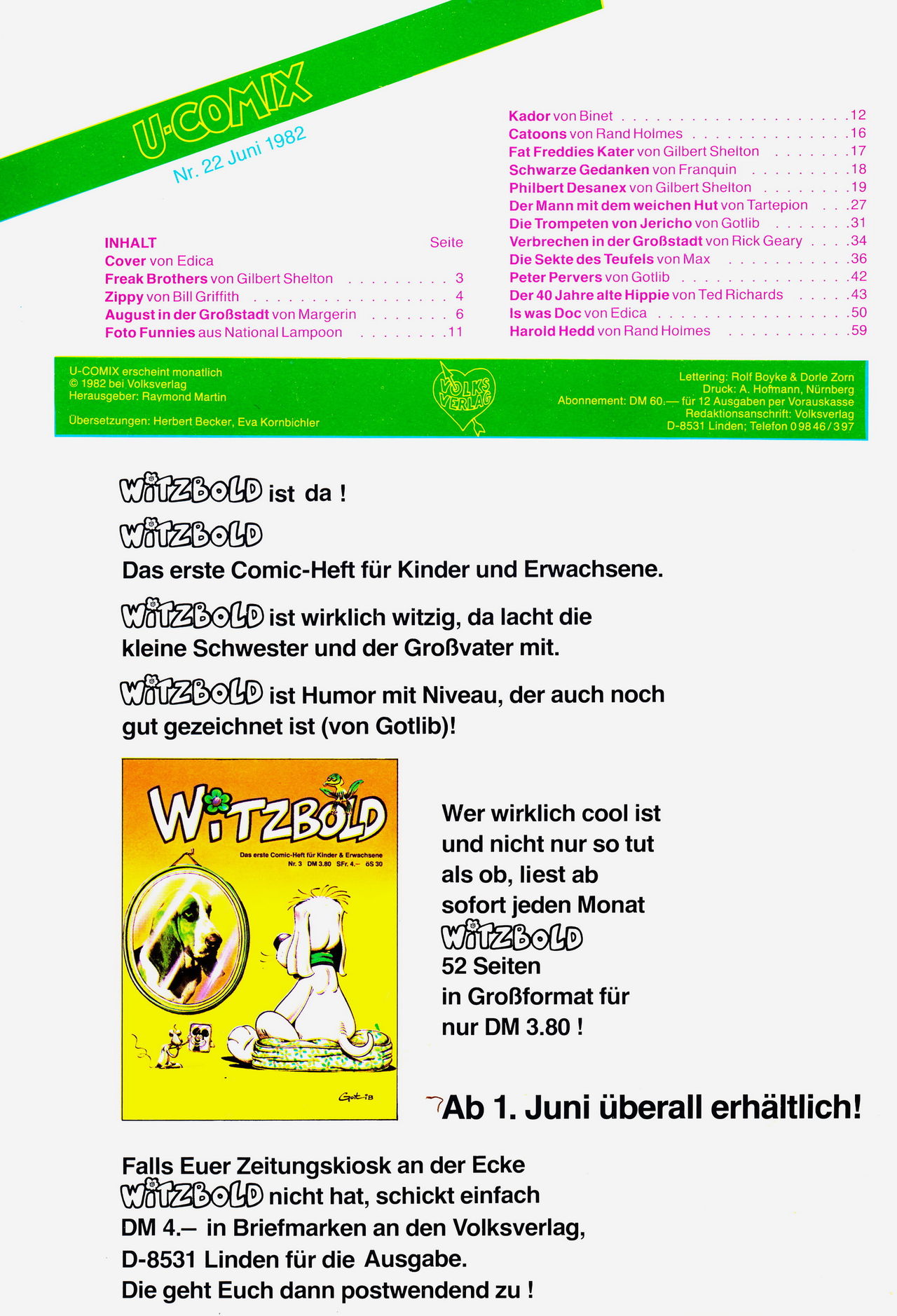 U-Comix #022 page 2 full