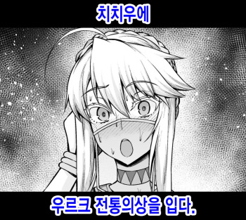 [Ankoman] Chichiue, Uruk no Dentou Ishou o Kiru (Fate/Grand Order) [Korean] cover