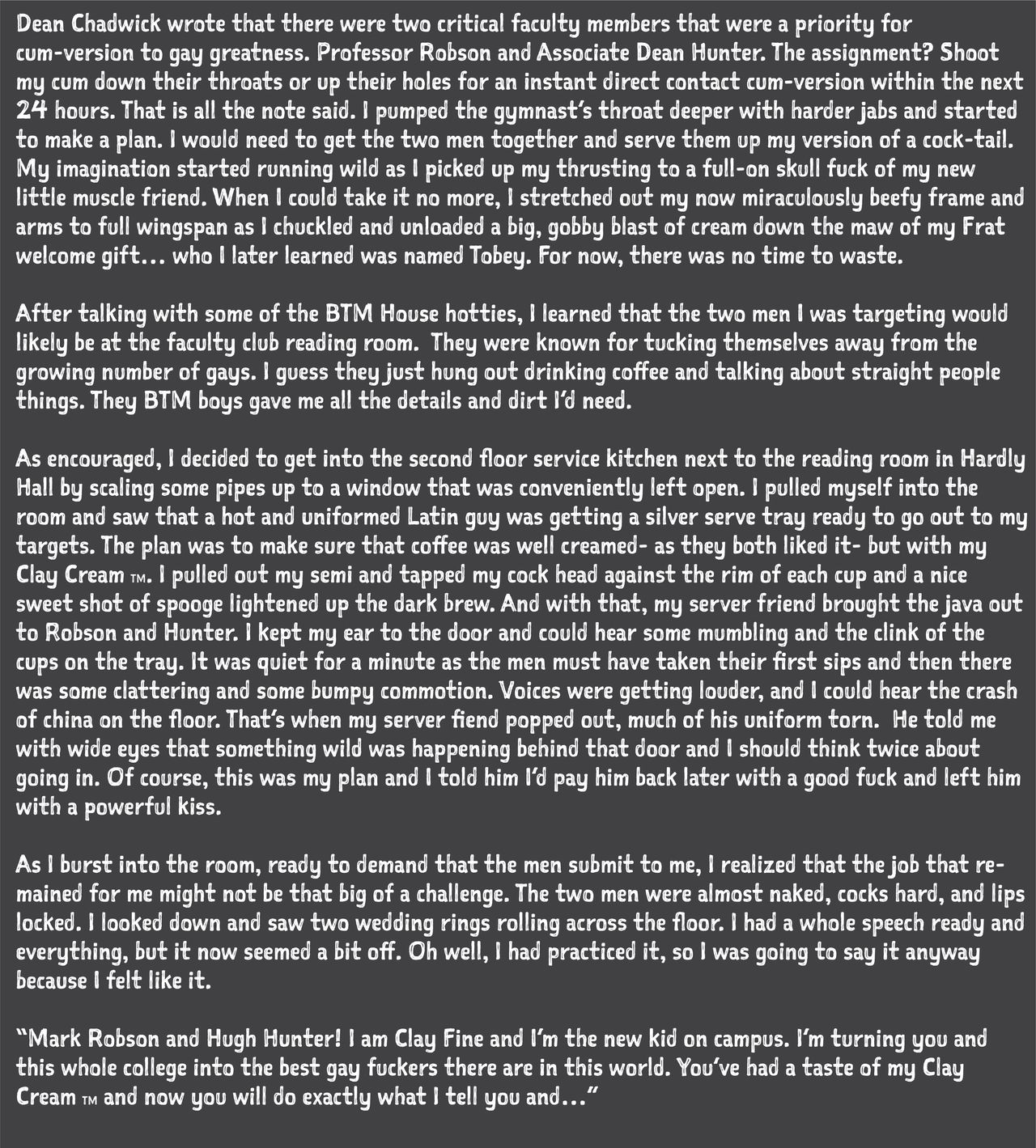 Clay Fine - Student Body page 2 full