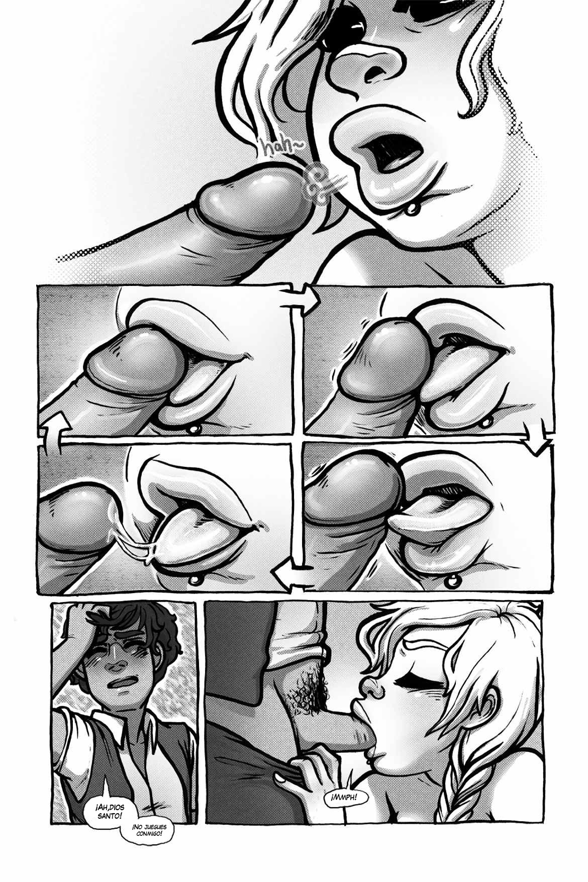 Titty-Time 1 – Amanda Lafrenais - Spanish page 8 full