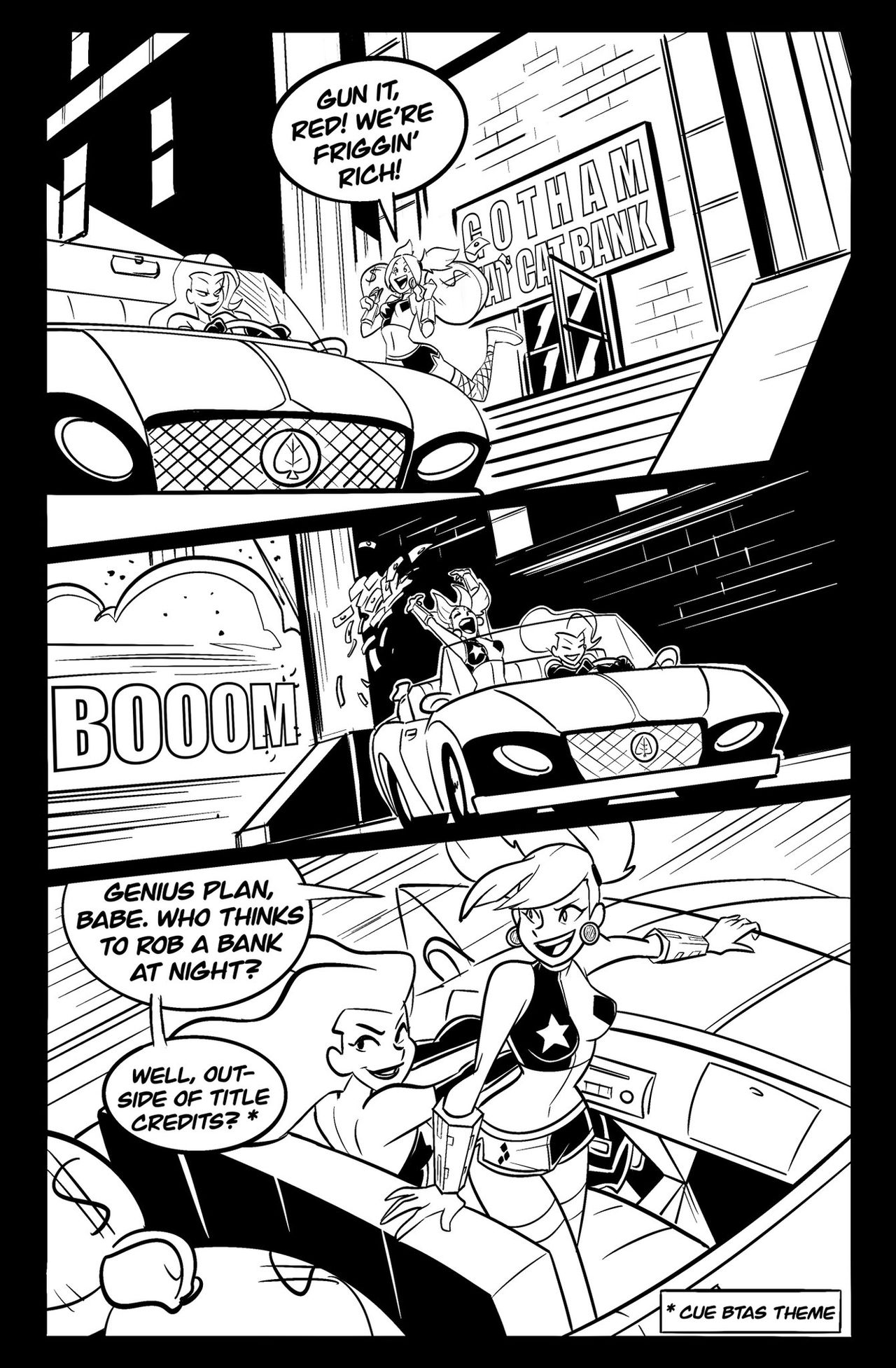 - DC Comics - Harley/Ivy: Getaway page 1 full