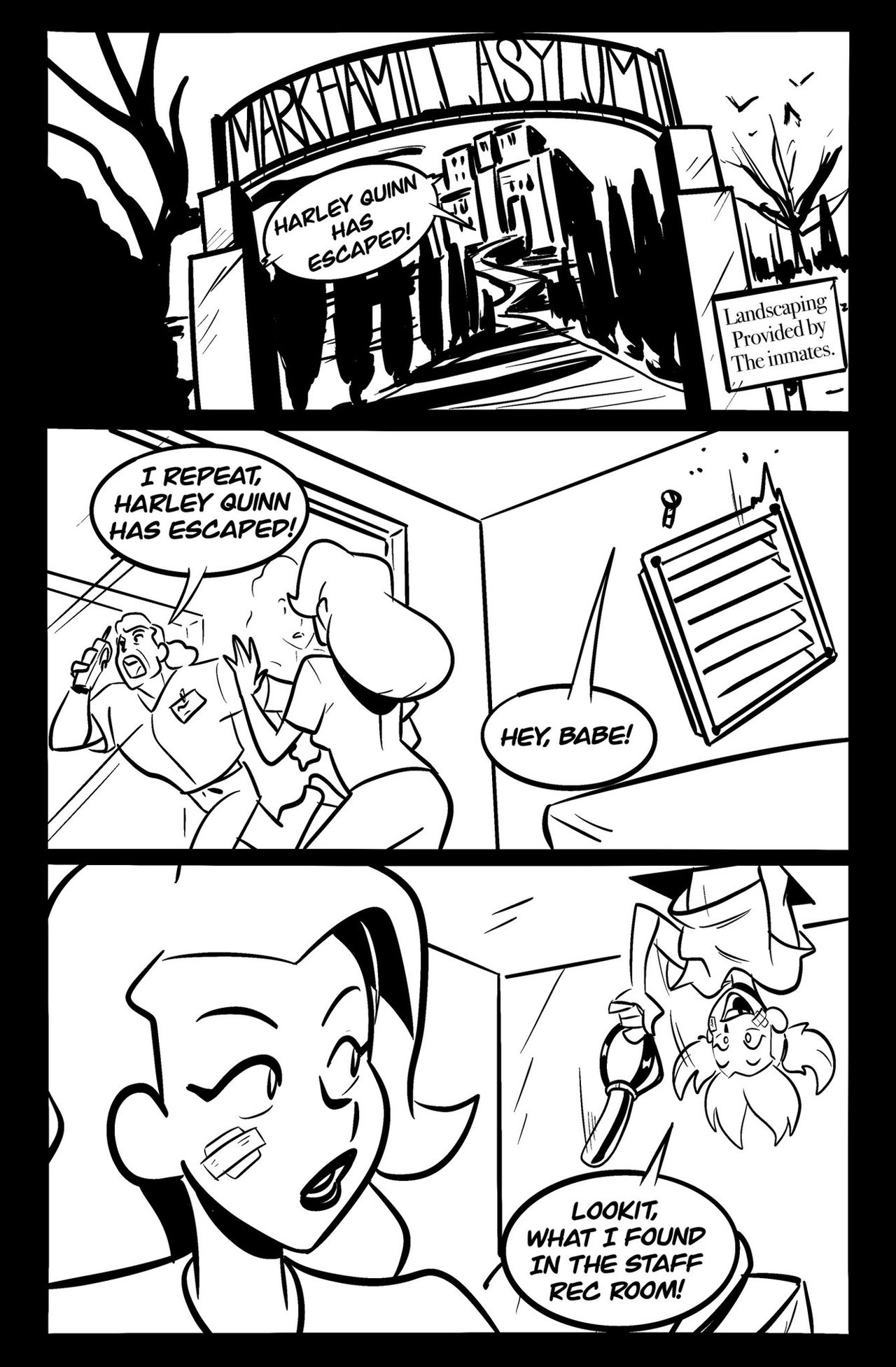 - DC Comics - Harley/Ivy: Getaway page 11 full