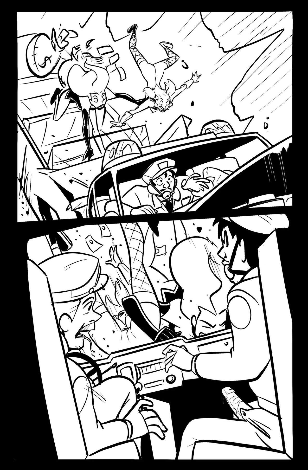 - DC Comics - Harley/Ivy: Getaway page 9 full