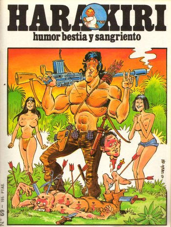 Hara Kiri 069 (Spanish) cover