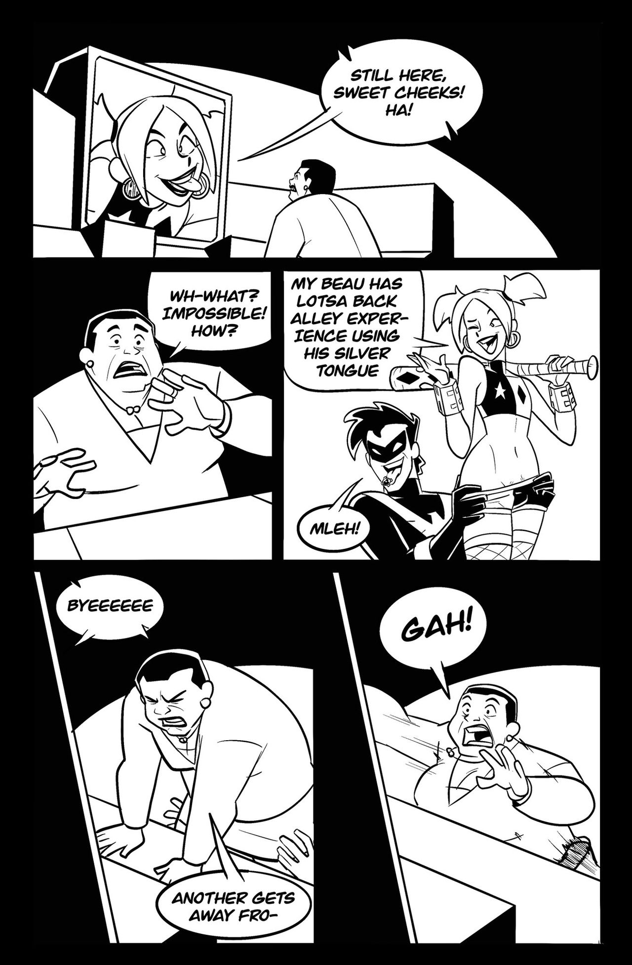 - DC Comics - Nightwing x Harley Quinn page 12 full