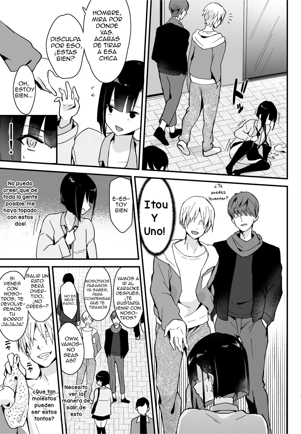 Iinchou wa Furyou Chinpo ni Otosareru page 8 full
