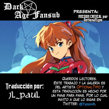 [Optional] Mission Critical (Neon Genesis Evangelion) [Spanish] [Dark Age Fansub] cover