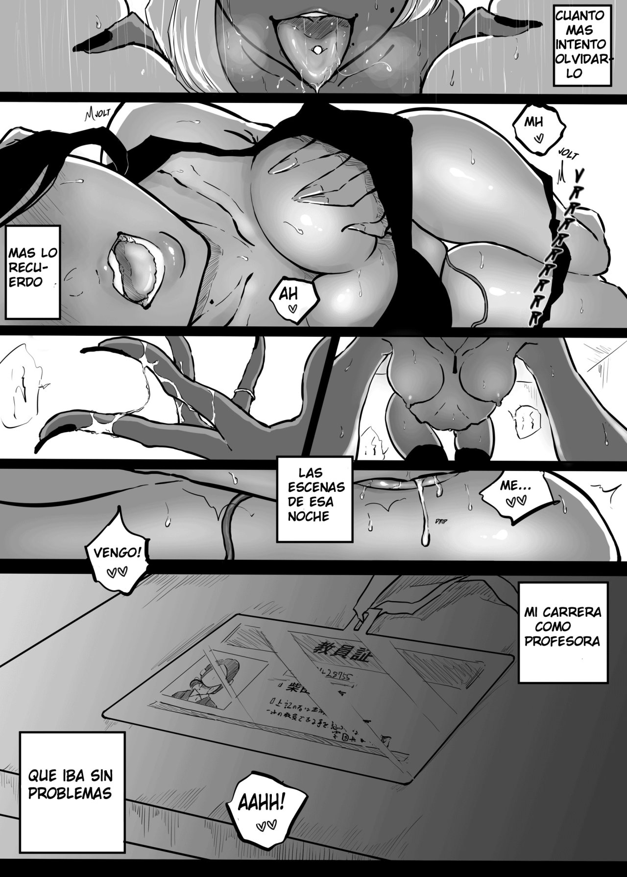 Sparta Sensei ga Oshiego no Bitch Gal ni Ecchi na Koto Sareru Hanashi 2 | The Story of a Strict Teacher Who Got Fucked by Her Gyaru Bitch Student #2 page 5 full