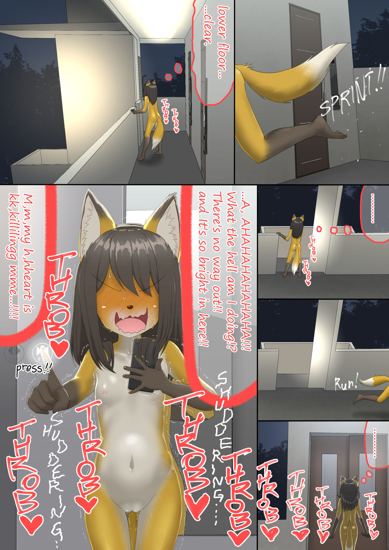 shinshi zaibatsu Fox Painting page 12 full