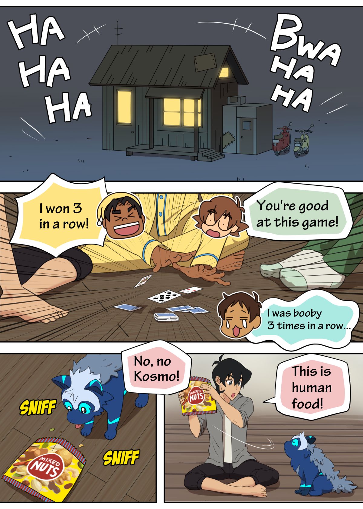 The sleepover game! page 12 full