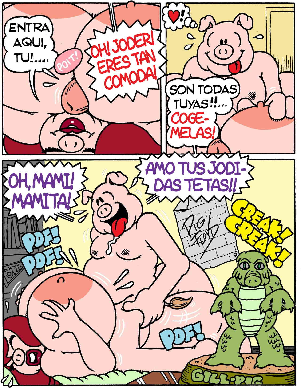 Dexter Cockburn: Porking page 8 full