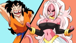 Yamcha vs. Majin 21