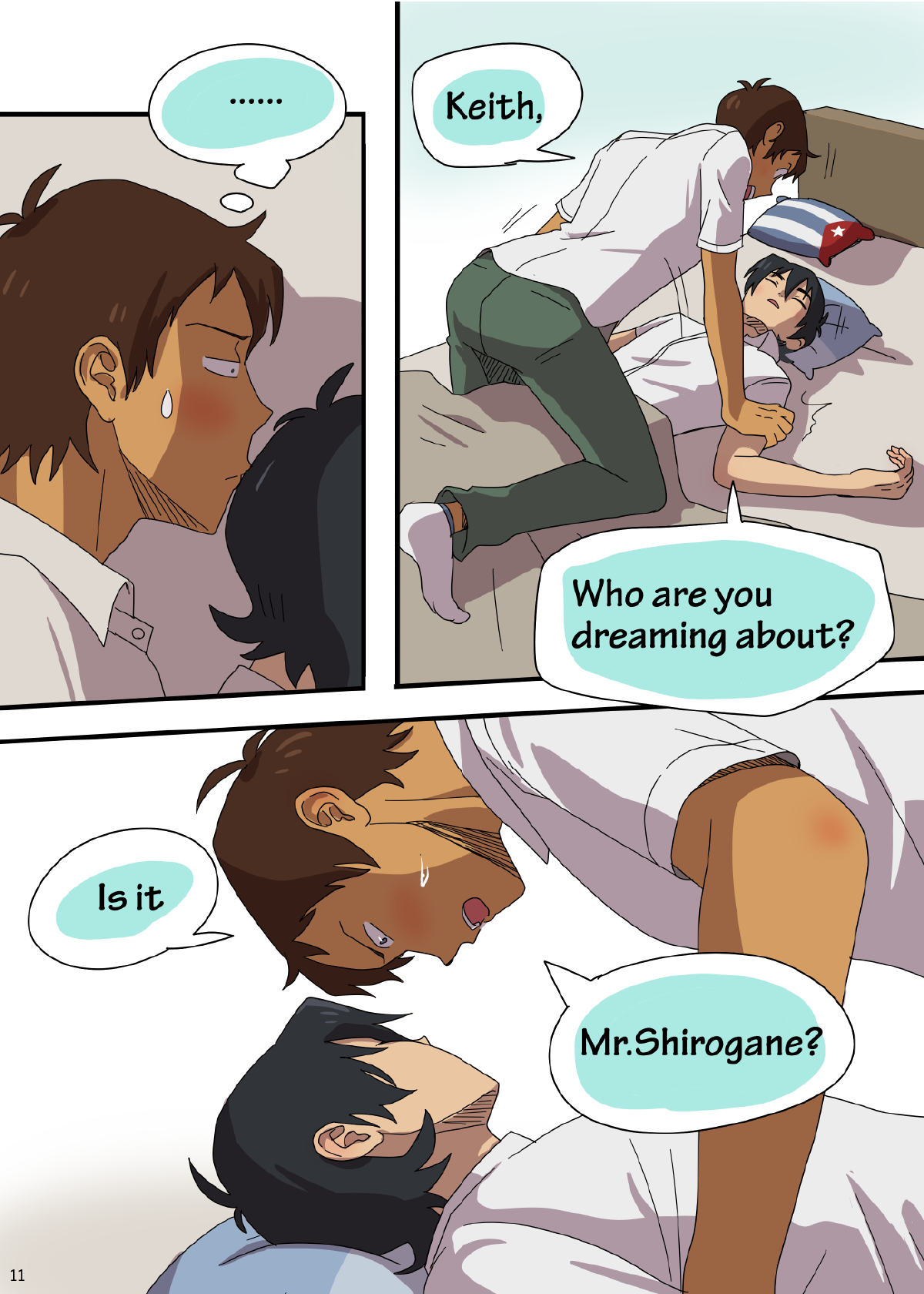 High School AU page 12 full