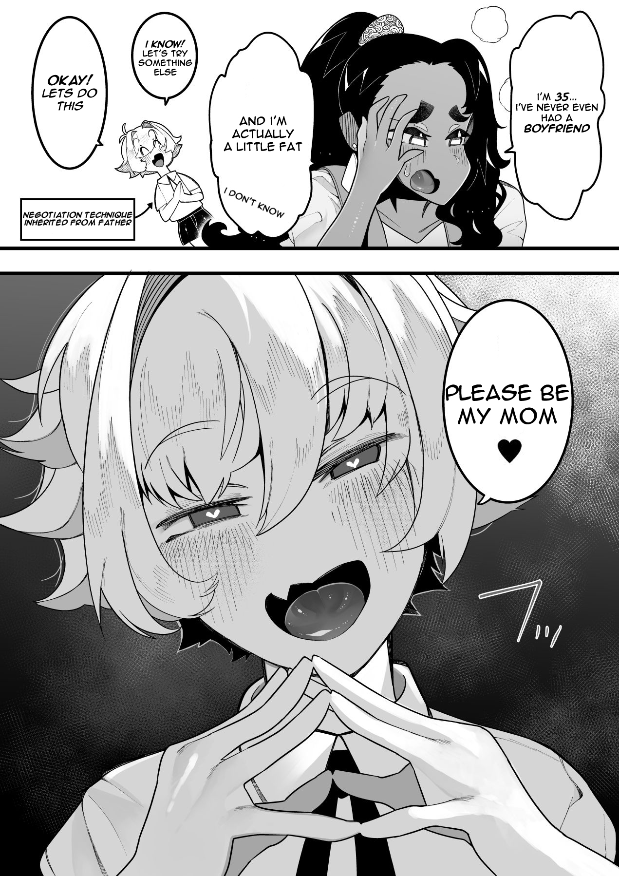 Inshota! ~Indo-kei Kasshoku Bijo x Dohentai Shota~ - Page 4 - Comic Porn XXX