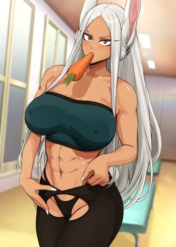 [Krabby] Miruko Working Out [Decensored] cover