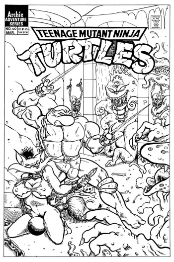 [Harry Ball] Los Pájaros, Las Abejas, ¡y las Tortugas! (Teenage Mutant Ninja Turtles) [Spanish] {Gisicom Comics} cover