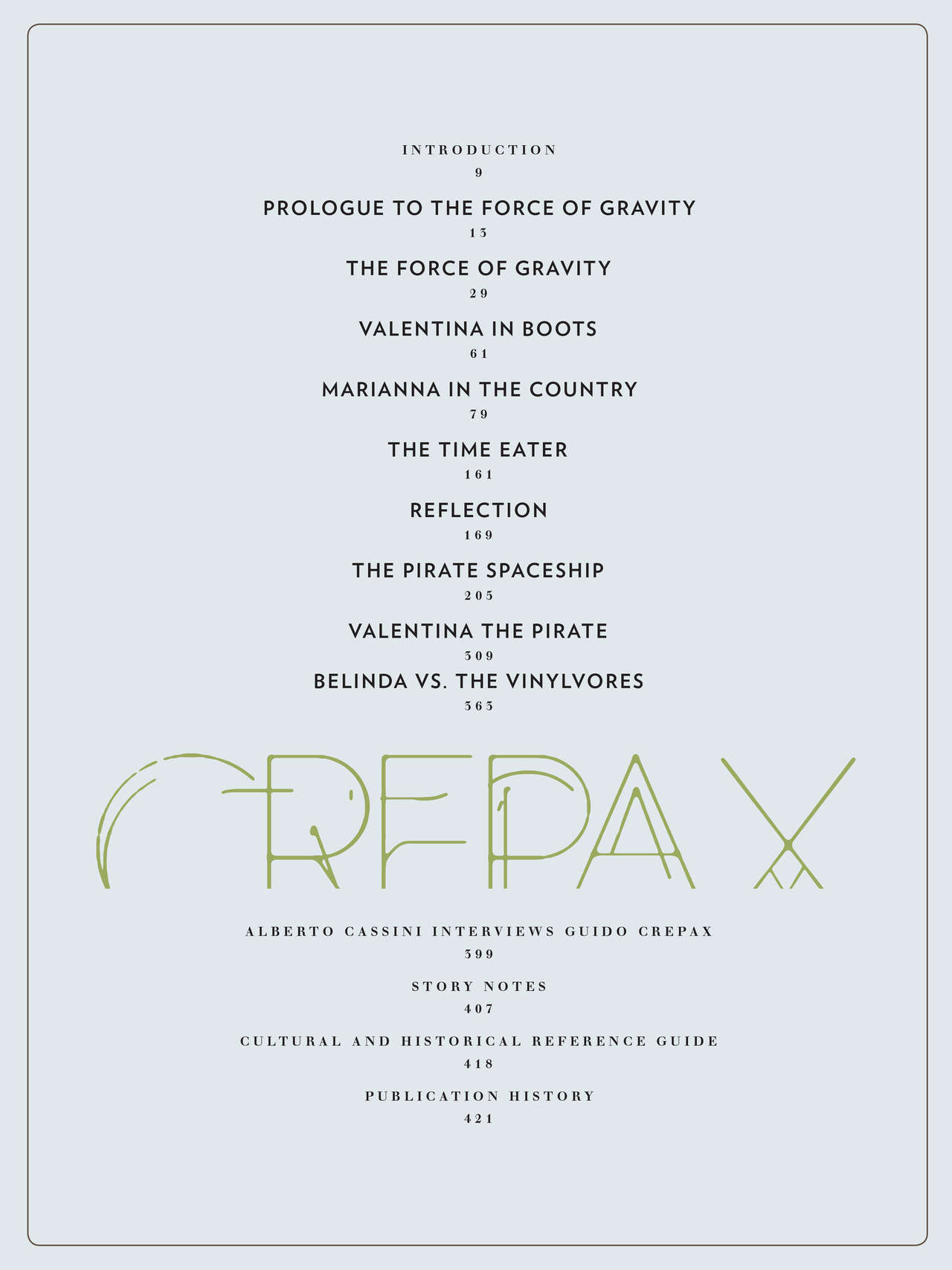 The Complete Crepax #02 : The Time Eaters and Other Stories page 6 full