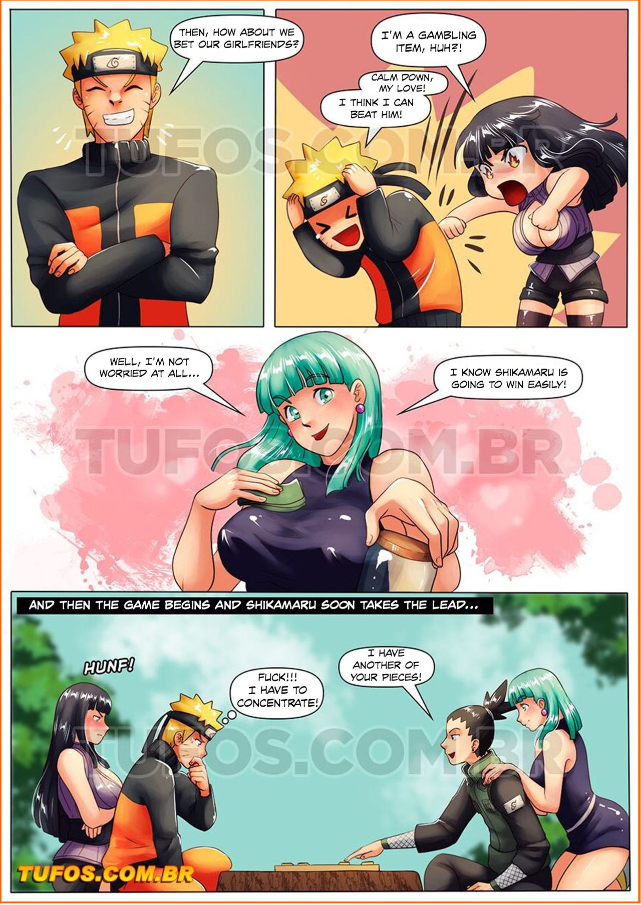 Narutoon 6  - Betting the Girlfriend - English page 4 full