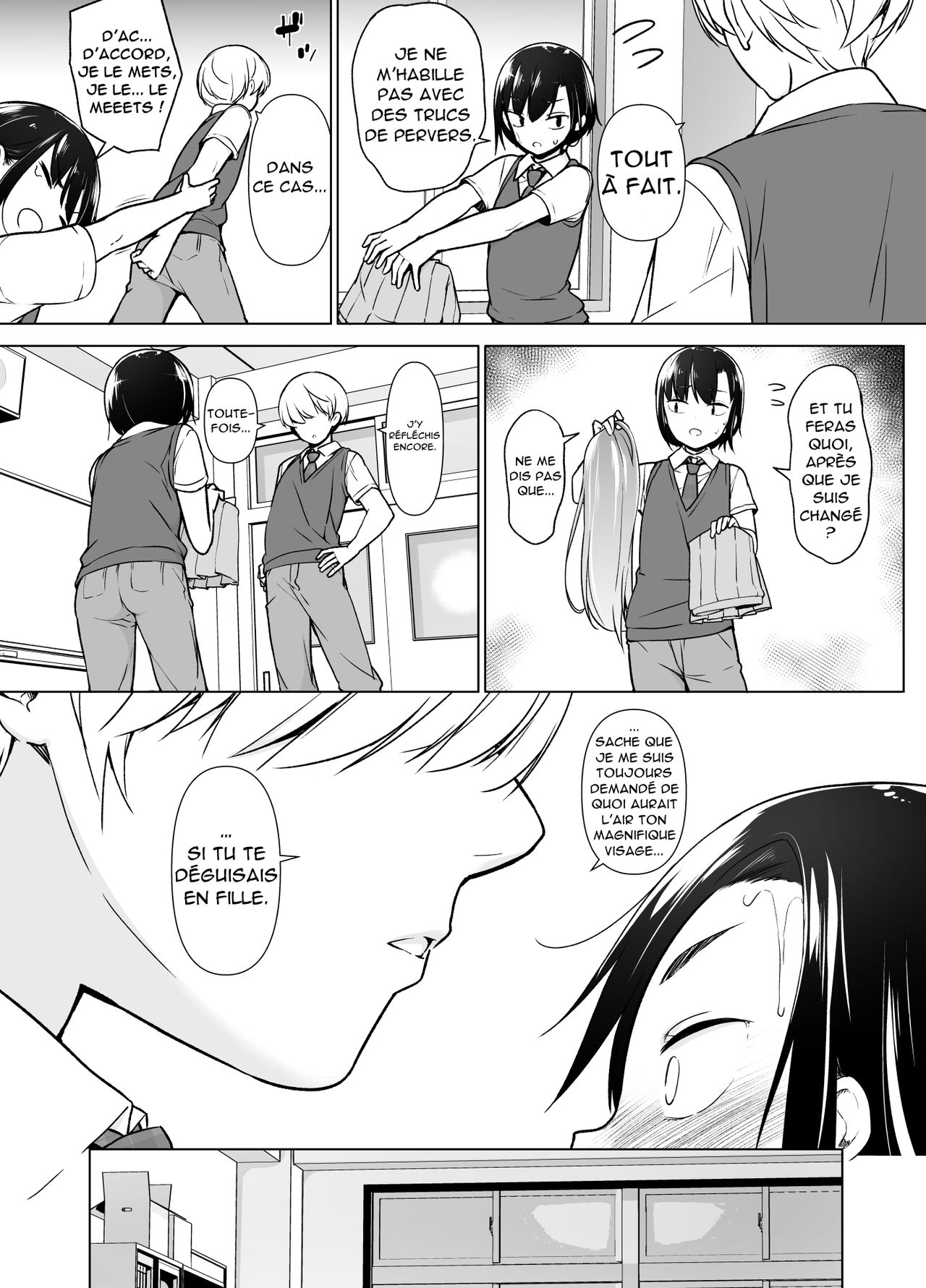 Gouman Seitokaichou ga Josou o Shitara page 12 full
