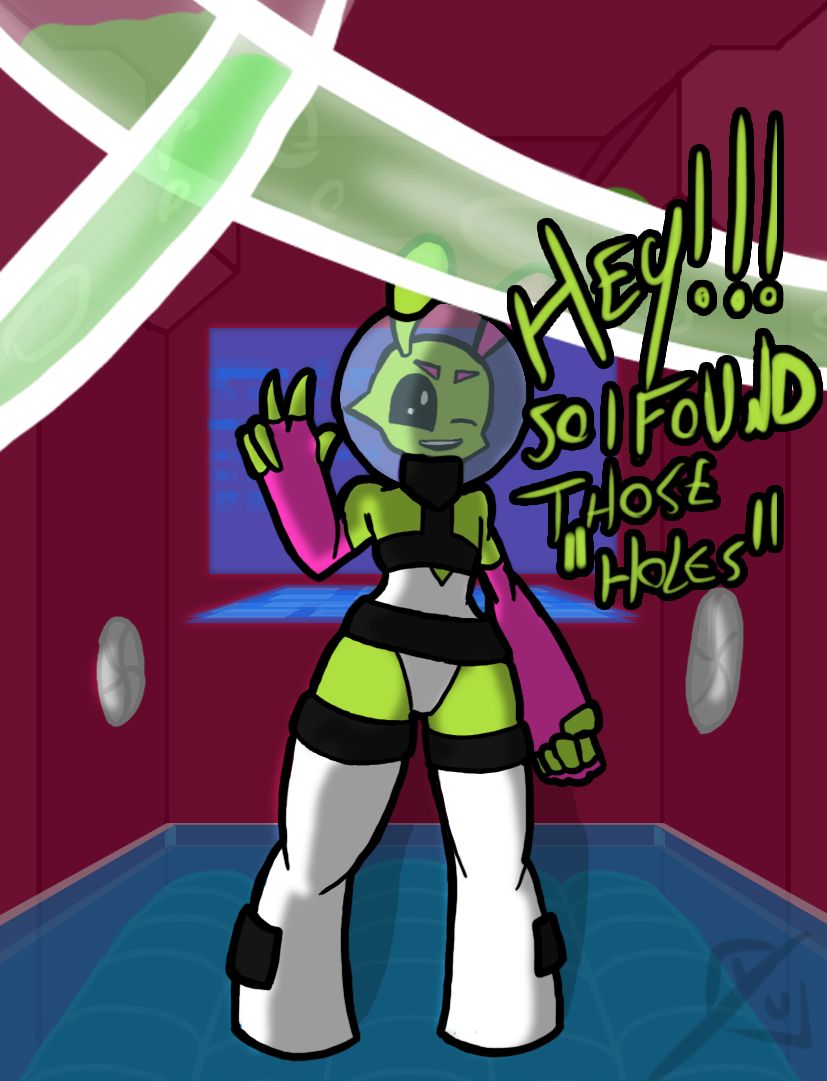 Sploot's holes story page 2 full