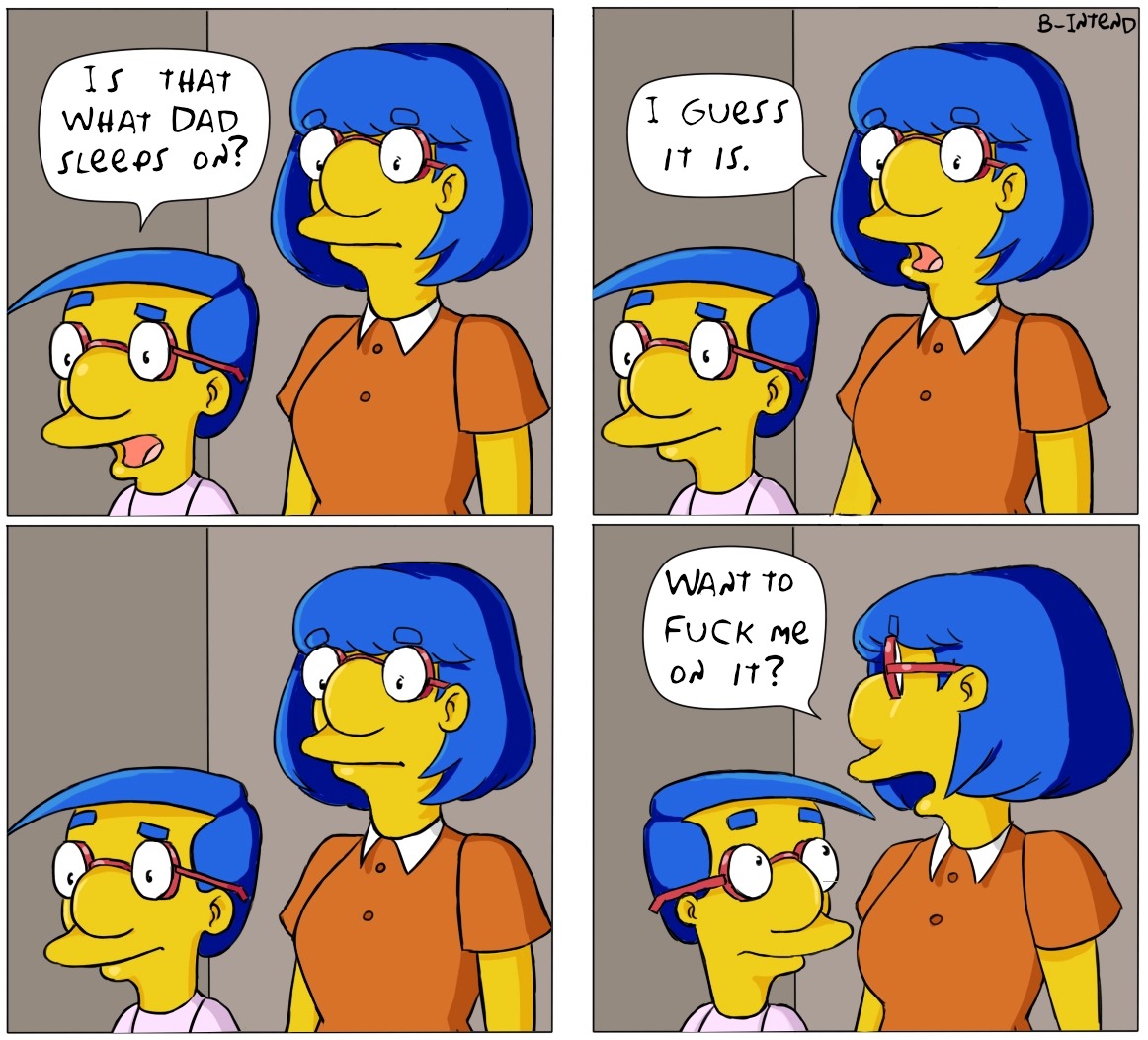 Milhouse-Luann  B-Intend - english page 1 full