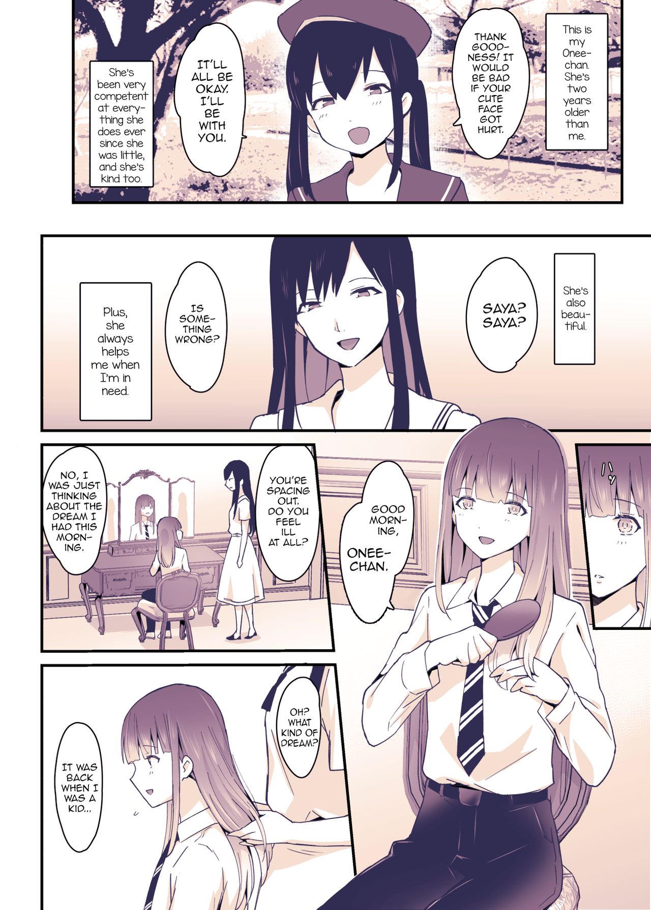 Boku wa Onee-chan no Imouto. page 3 full