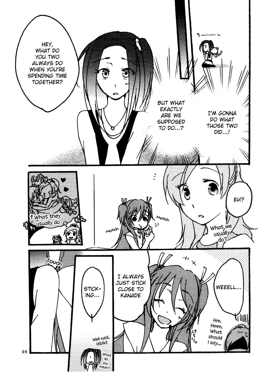 Hibiki to Kanade to Tsunagaritai! | I want to bond with Hibiki and Kanade! page 5 full