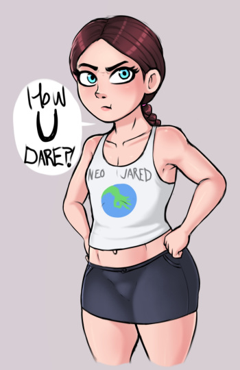 Greta Thunberg Comic Porn XXX 