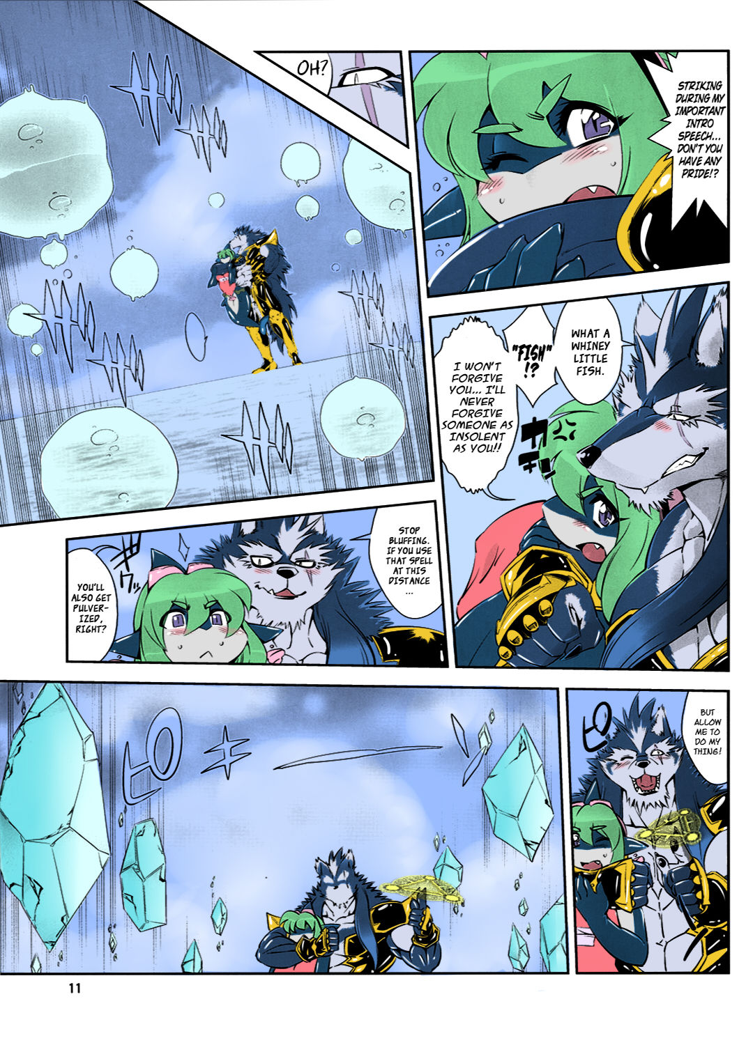 Mahou no Juujin Foxy Rena 2 - Kemono of Magic - Foxy Rena 2 page 11 full